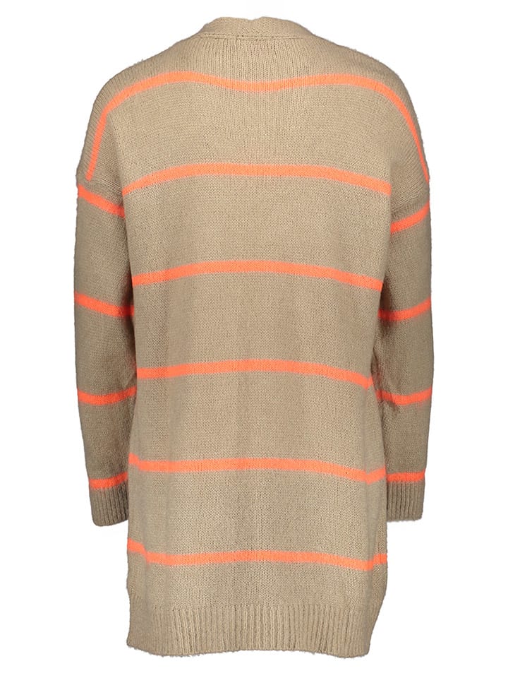 miss goodlife Cardigan in Beige/ Orange günstig kaufen
