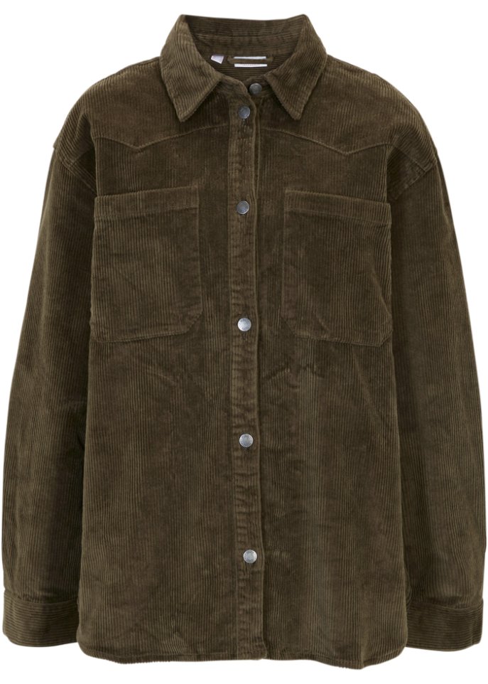 Cord-Shaket, oversized