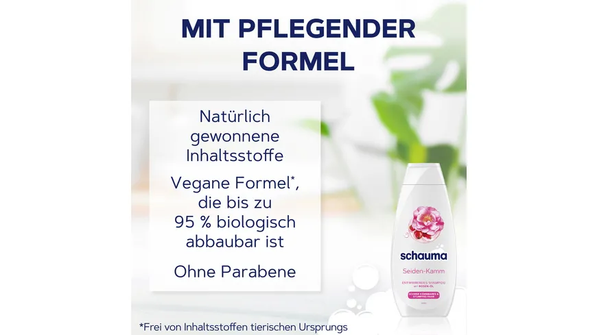 SCHAUMA Shampoo Seiden-Kamm 400ml 400 ml