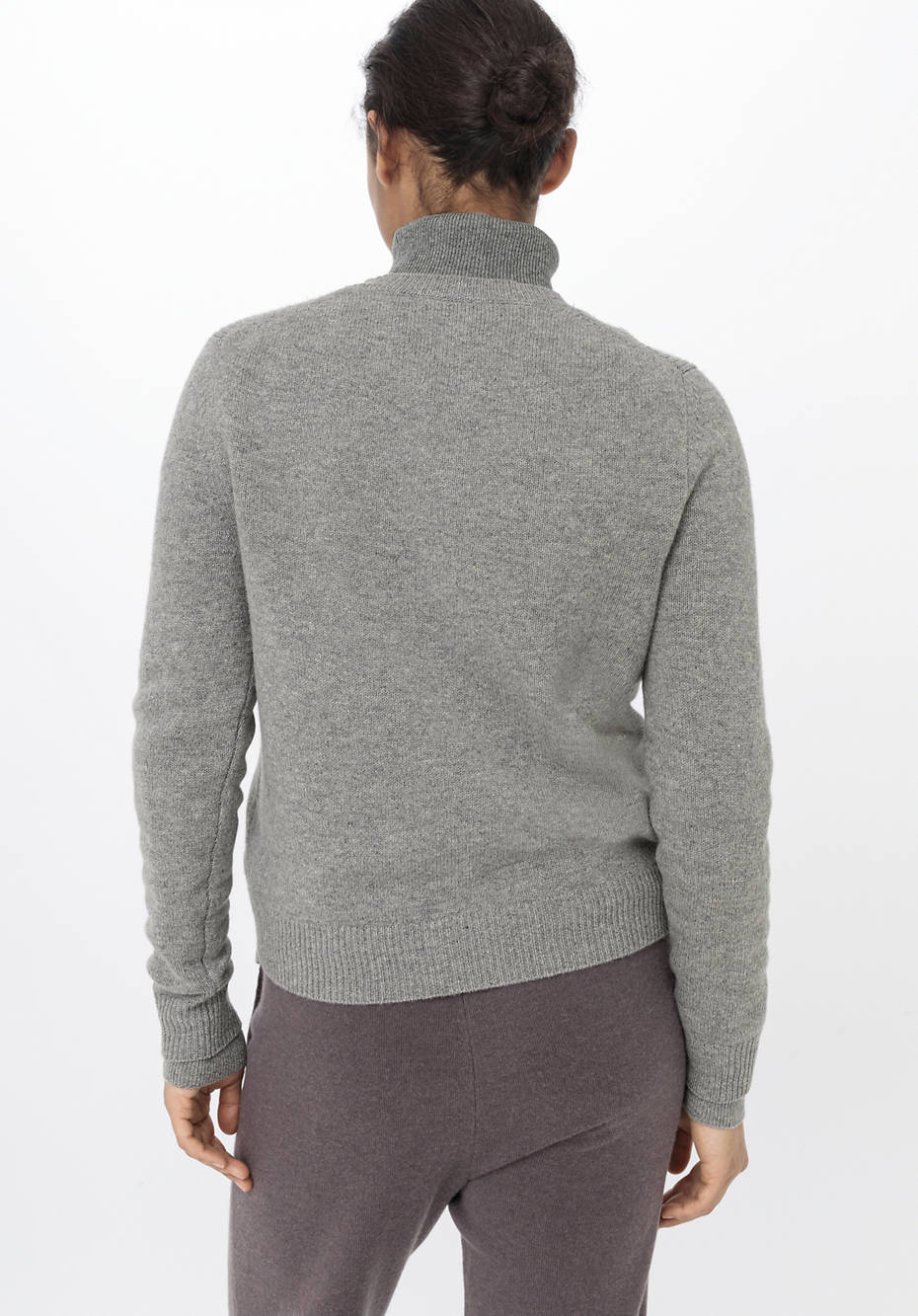 Pullover aus Bio-Merinowolle mit Kaschmir
