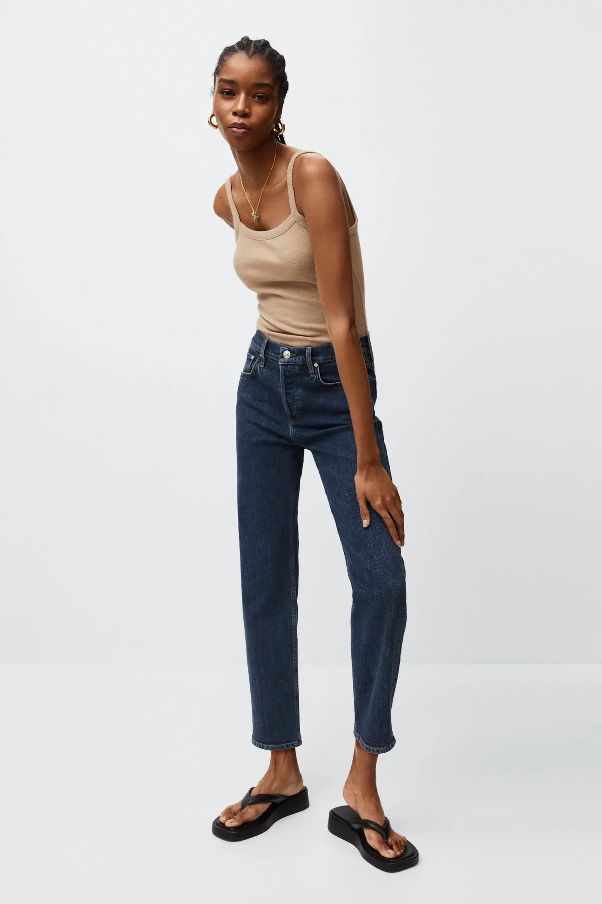 MANGO  Blaue Damenjeans 27011120
