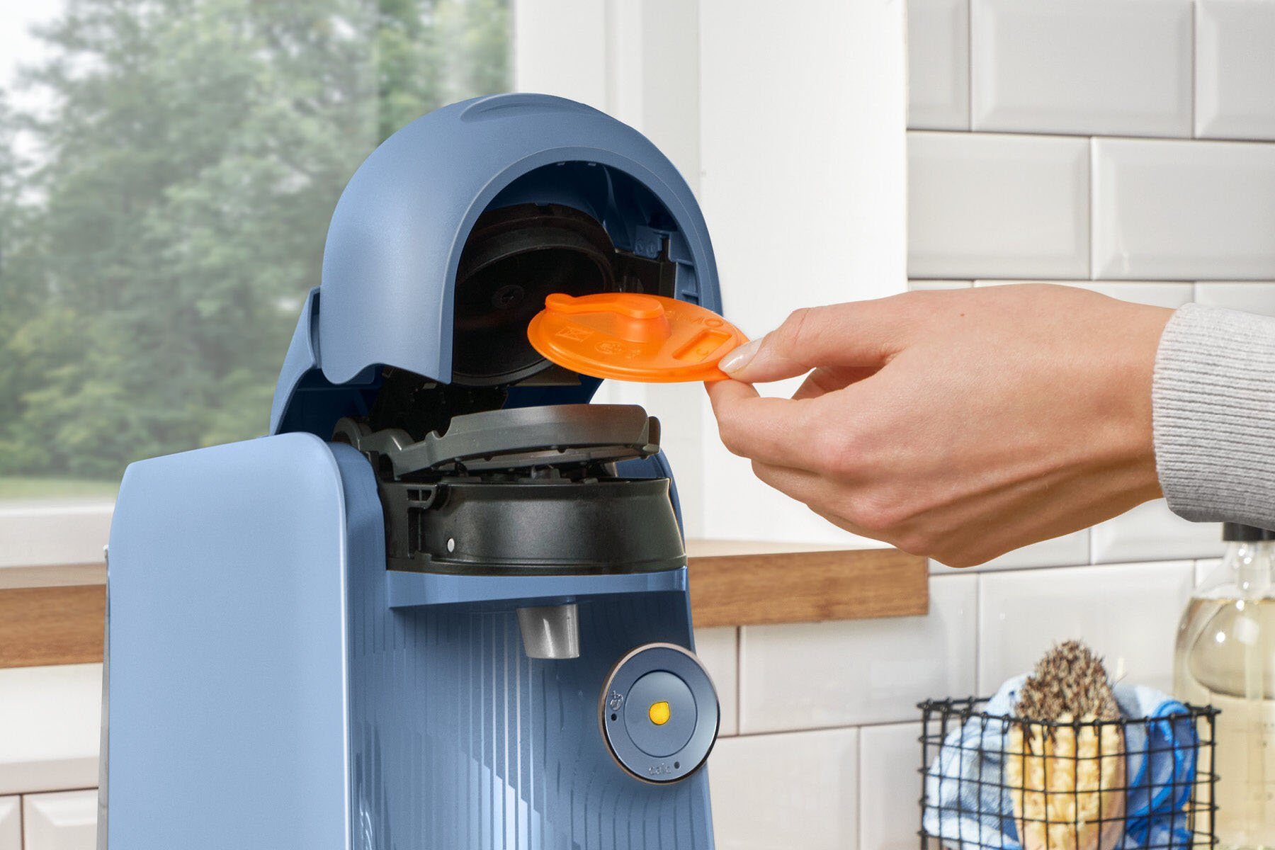 TASSIMO Kapselmaschine FINESSE TAS16B5, 1400 W, geeignet für alle Tassen, mehr Intensität per Knopfdruck