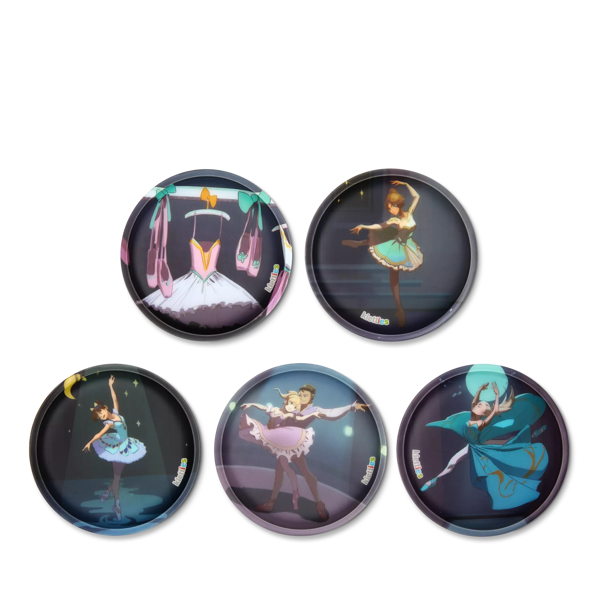 ergobag Klettie-Set Balletttänzerin