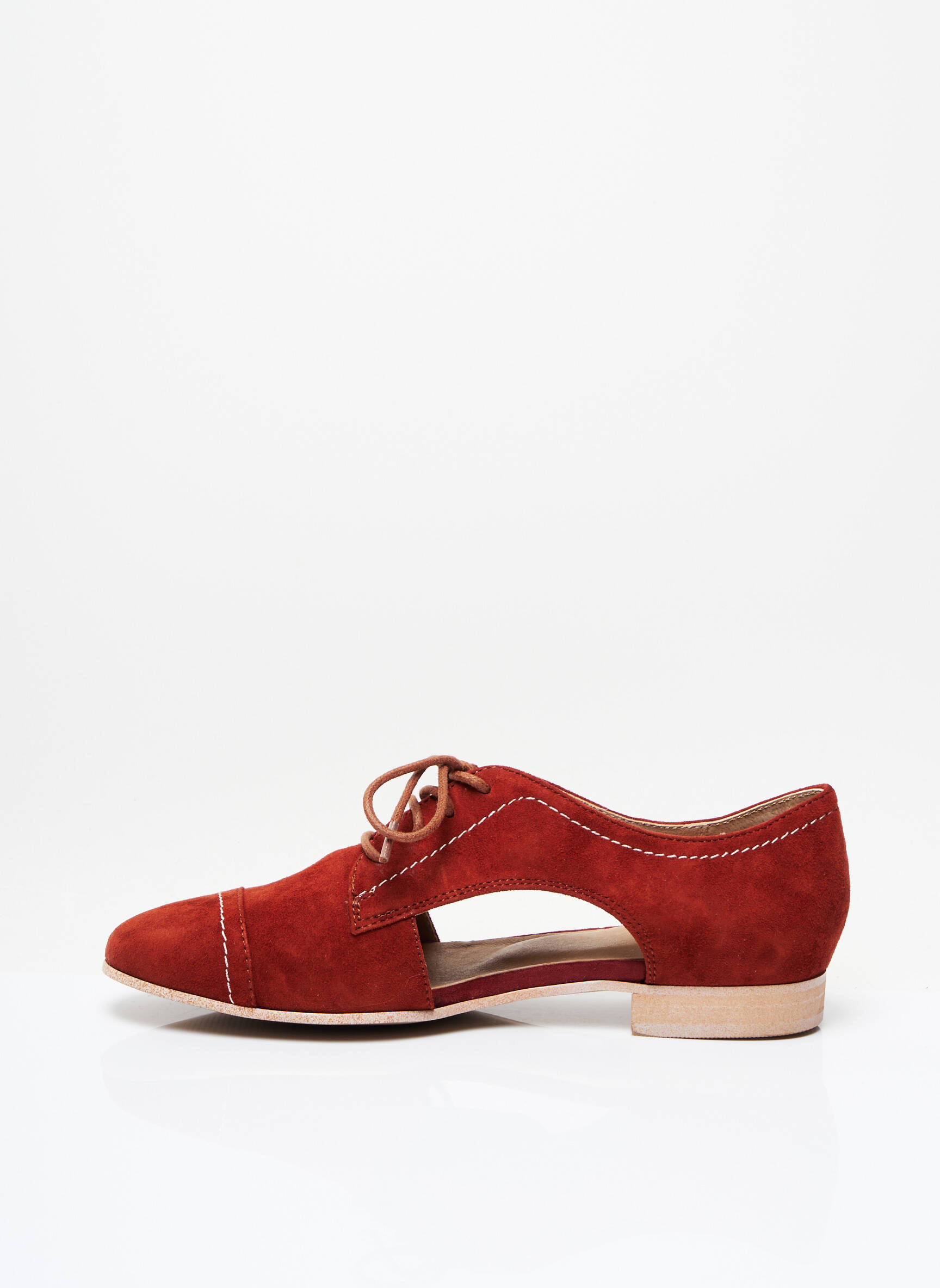 Emilie Karston Derby Femme couleur orange