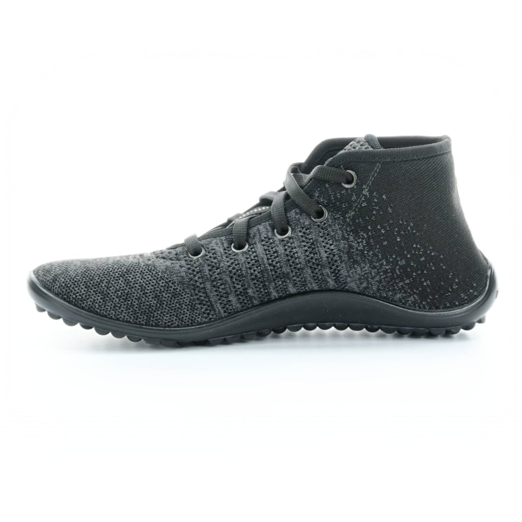 Leguano Go Mixed Black Barfuß-Stiefeletten