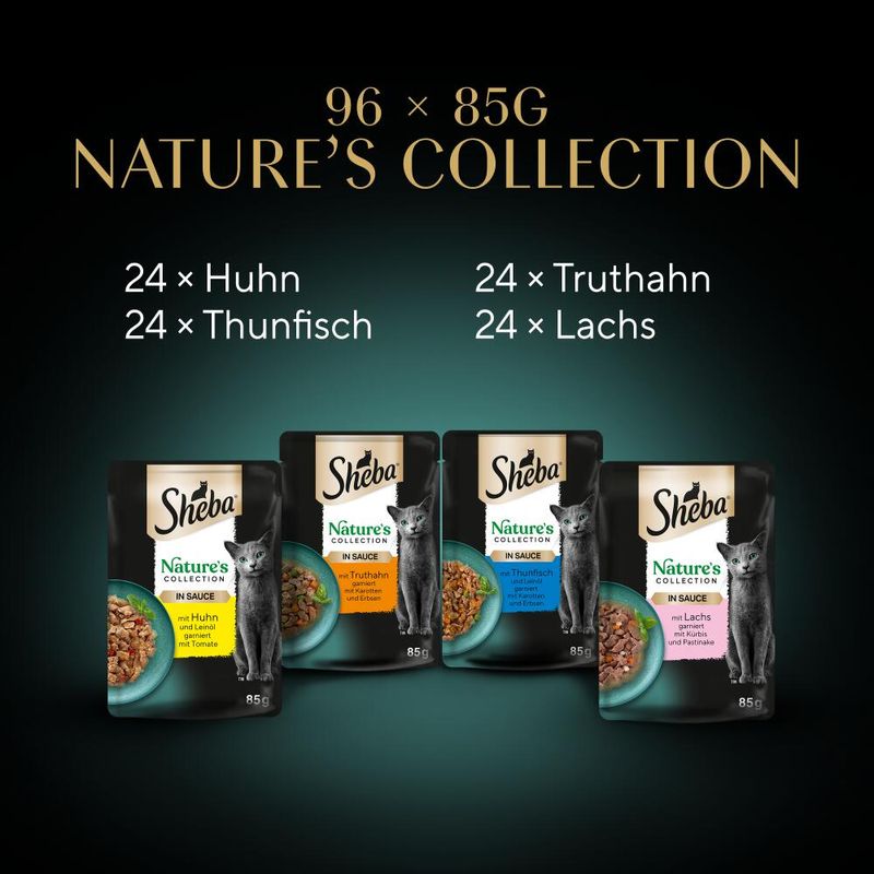 Sheba Nature's Collection in Sauce 96 x 85 g