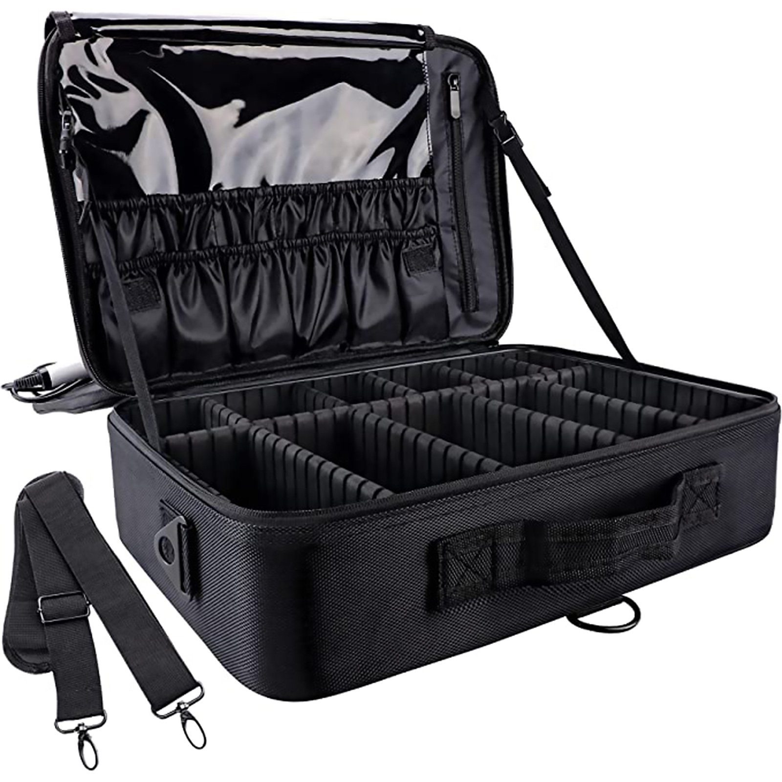 Sintech Kosmetikkoffer Kosmetiktasche Portable Reise Make Up Tasche Organizer, Tasche Schmink Aufbewahrung Kosmetische Box