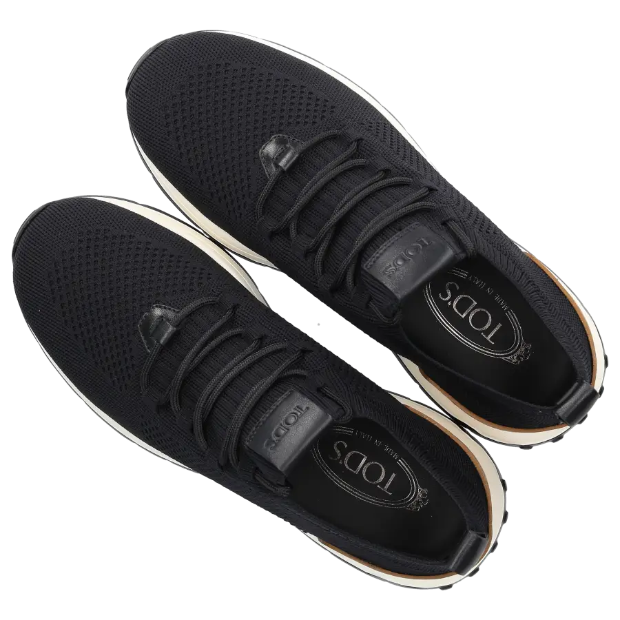 Tod's - Sneaker low SOCKS-SNEAKERS technisches Gewebe - schwarz