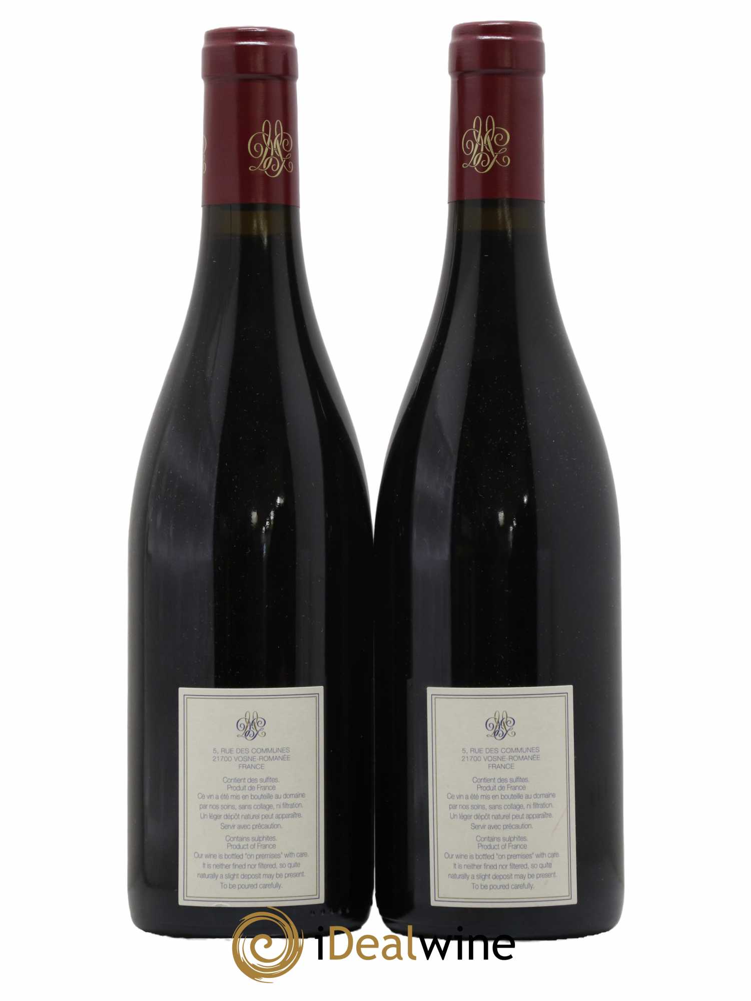 Vosne-Romanée Mugneret-Gibourg (Domaine)  2017 - Lot de 2 Bouteilles