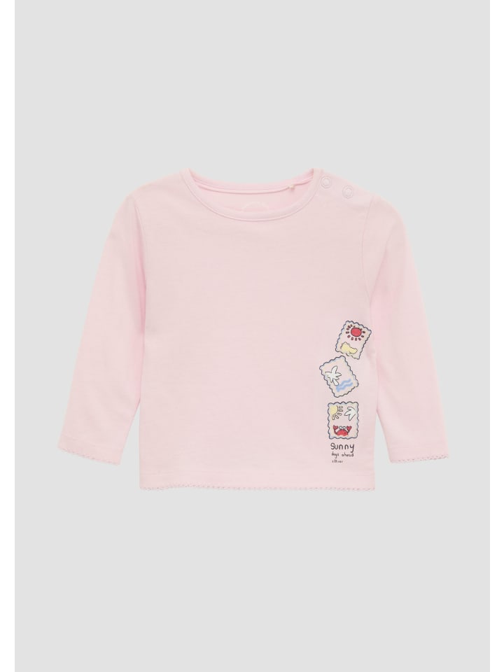 s.Oliver T-Shirt langarm in Pink günstig kaufen