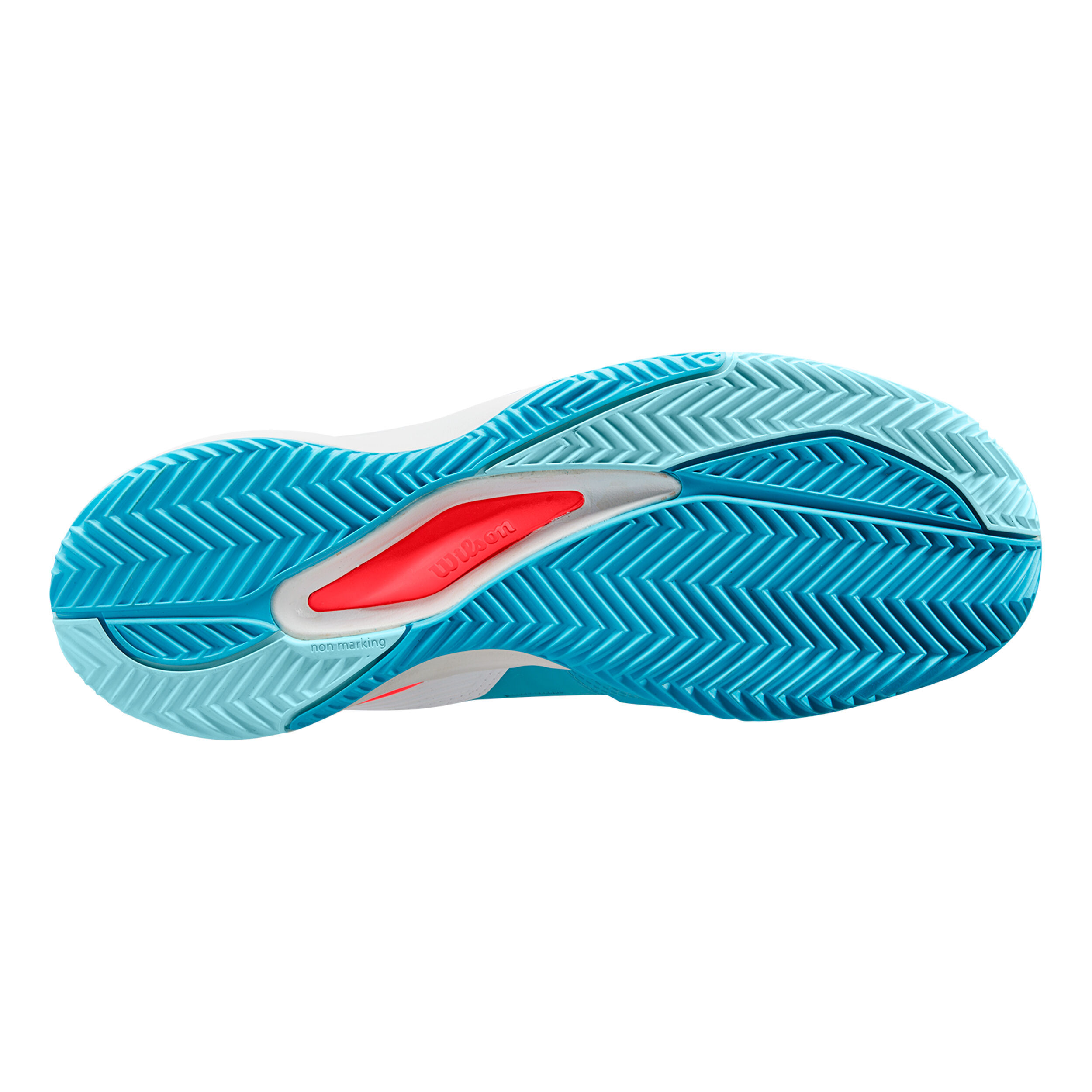 Rush Pro ACE Sandplatzschuh Damen - Türkis, Weiß