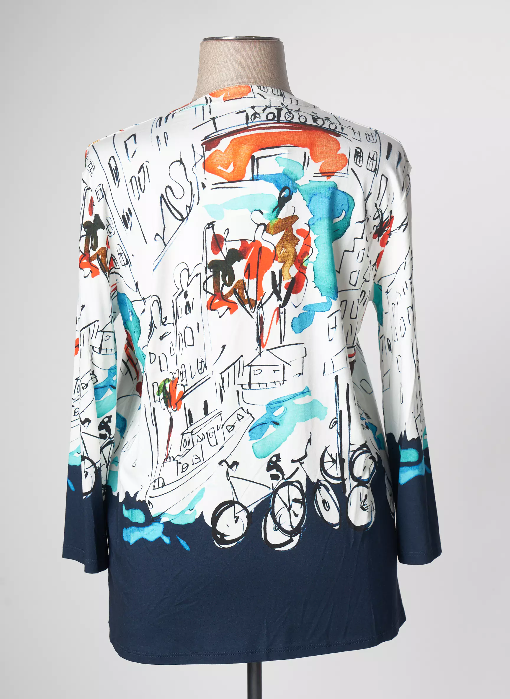 Tinta Style Tshirts Femme couleur bleu
