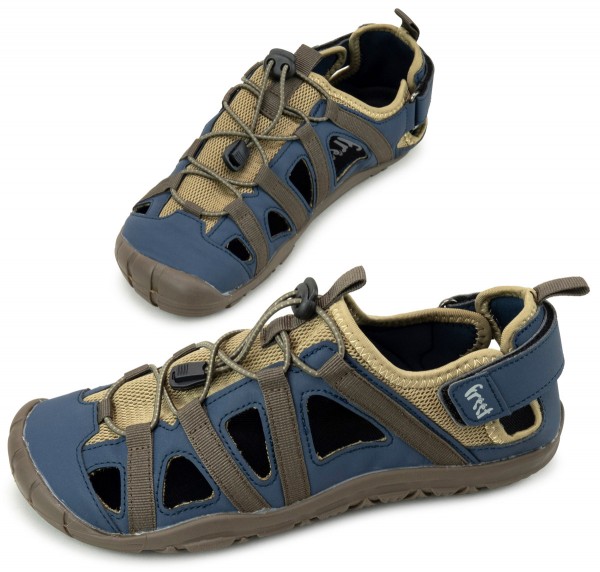 freet GripPlus ~ Sandale Zennor ~ Braun/Blau