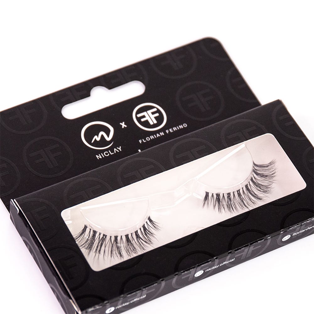 NICLAY by Florian Ferino Wimpernkranz Look 1