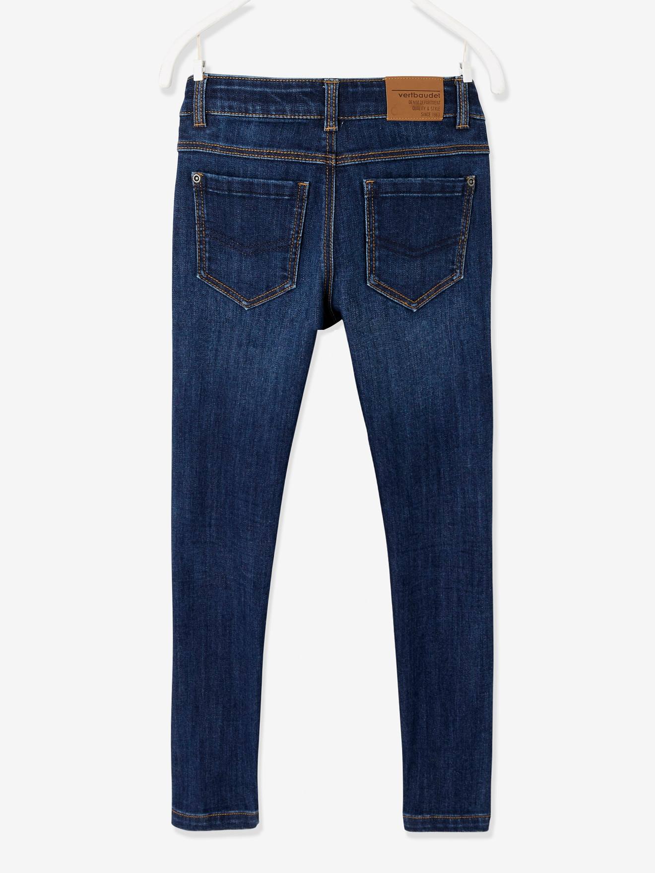 Jean slim indestructible garçon denim brut