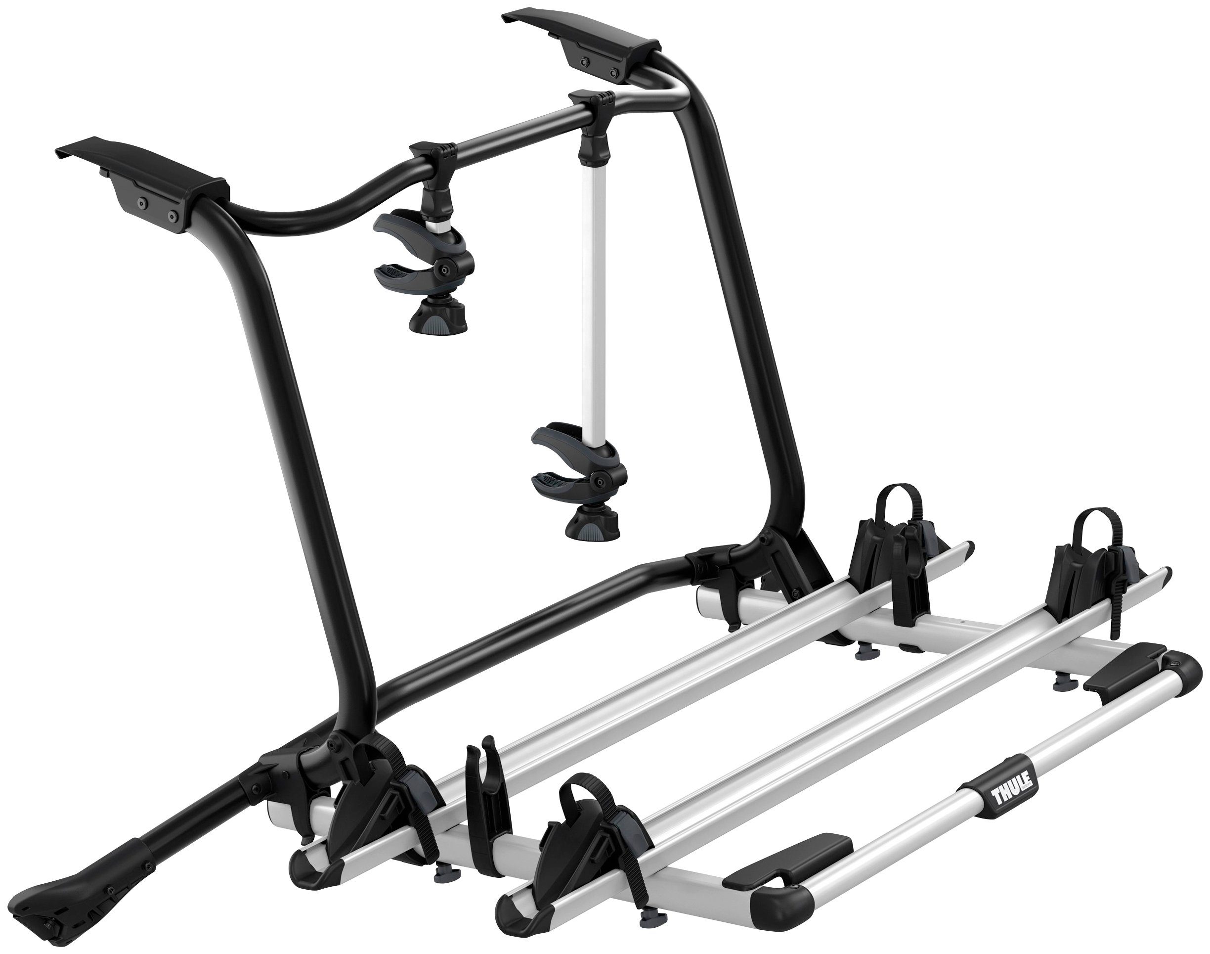 Thule Heckfahrradträger WanderWay 2Bike, für max. 2 Räder, (1-tlg), passend für VW T6