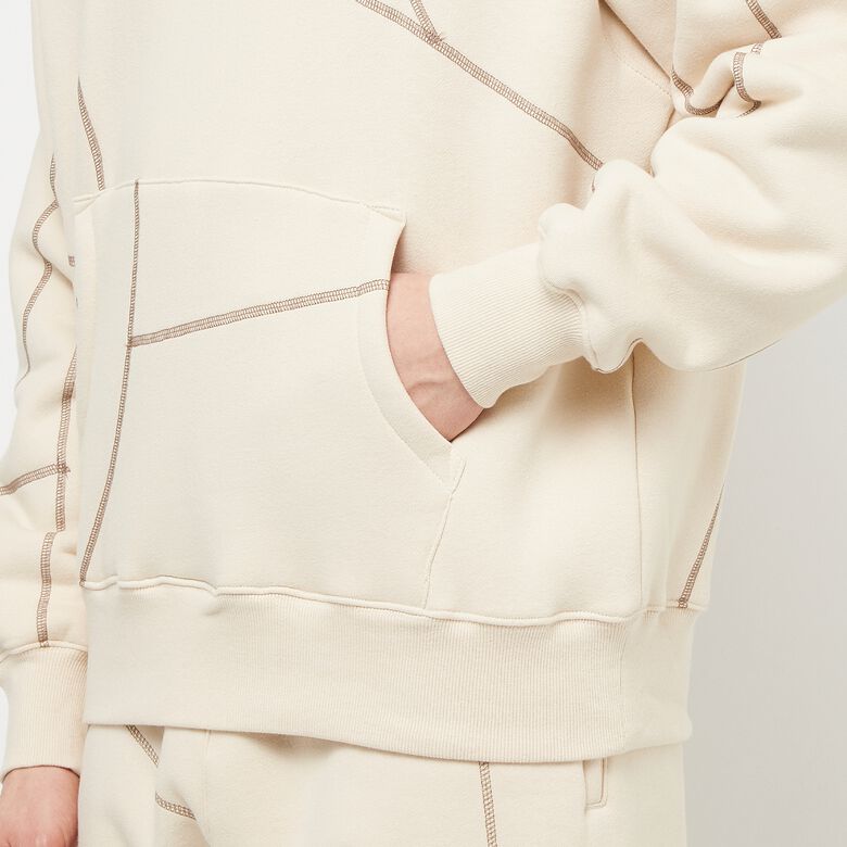 Pleasures Vein Hoodie tan
