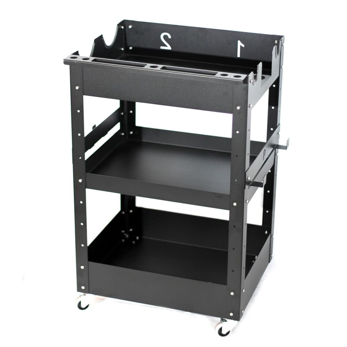 Poka Premium Detailing Trolley Pro mit 3 Ablagen