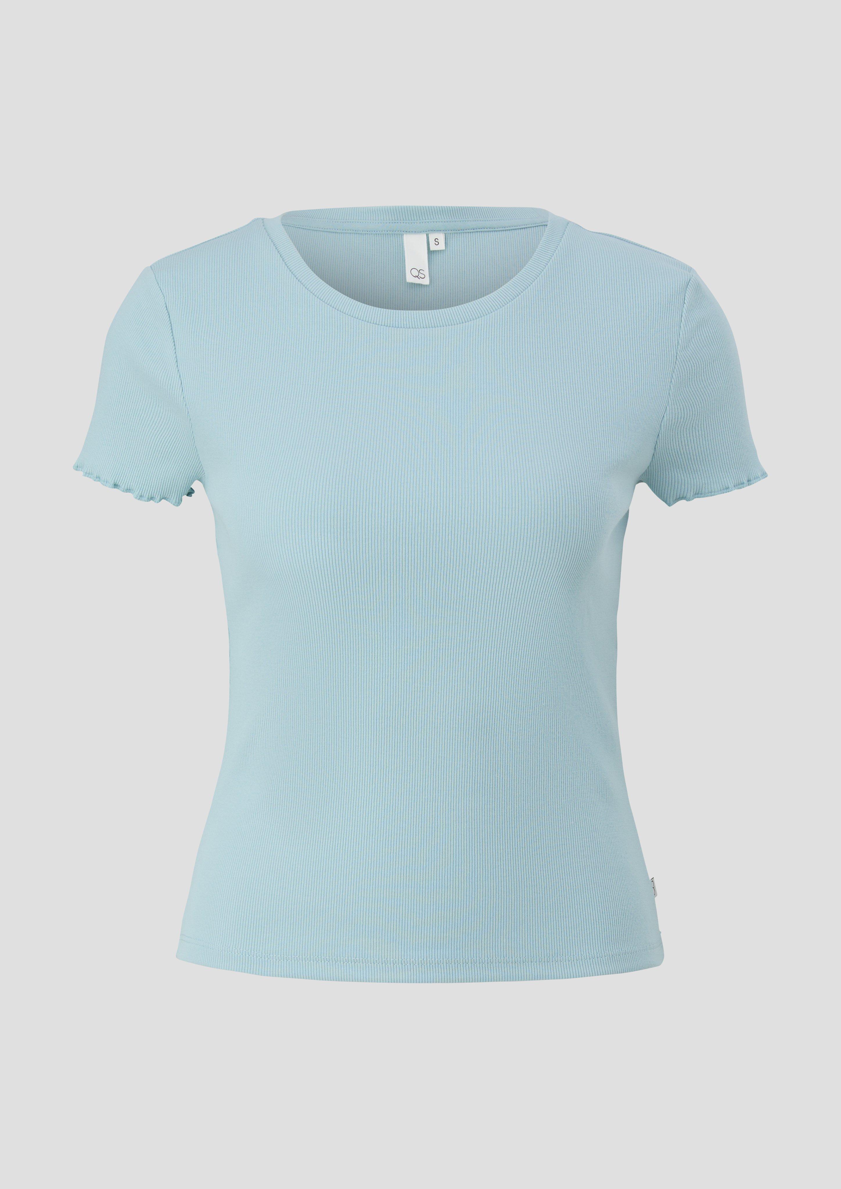 Cropped Top mit Rippstruktur  2141204-6103