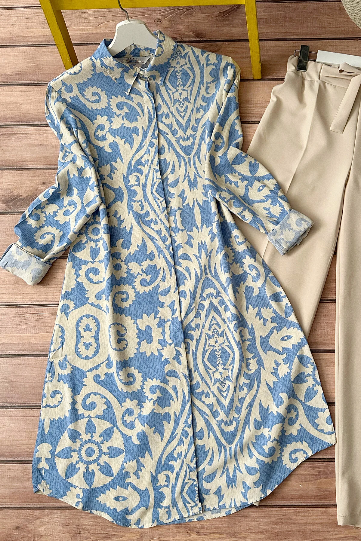 MODAQU  Tunika - Blau - Regular Fit