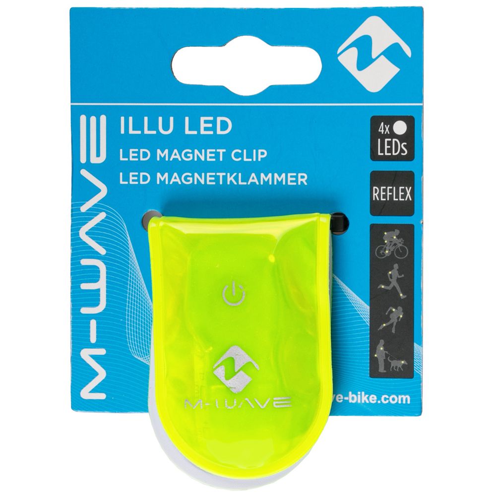 M-Wave Illu LED Reflex Magnetklammer kaufen | Bike-Discount