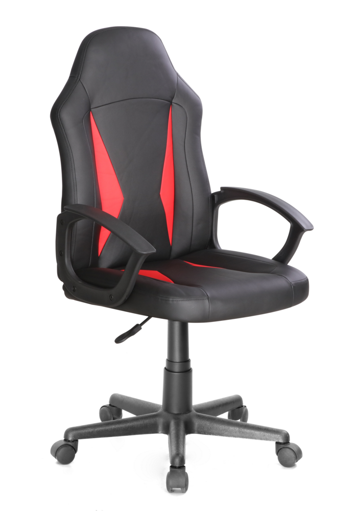 Happy Home Happy Home gepolsterter Gamingsessel schwarz und rot