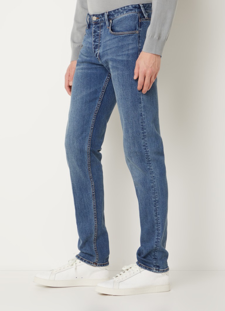 Jeansy Emporio Armani slim-fit, średnie pranie