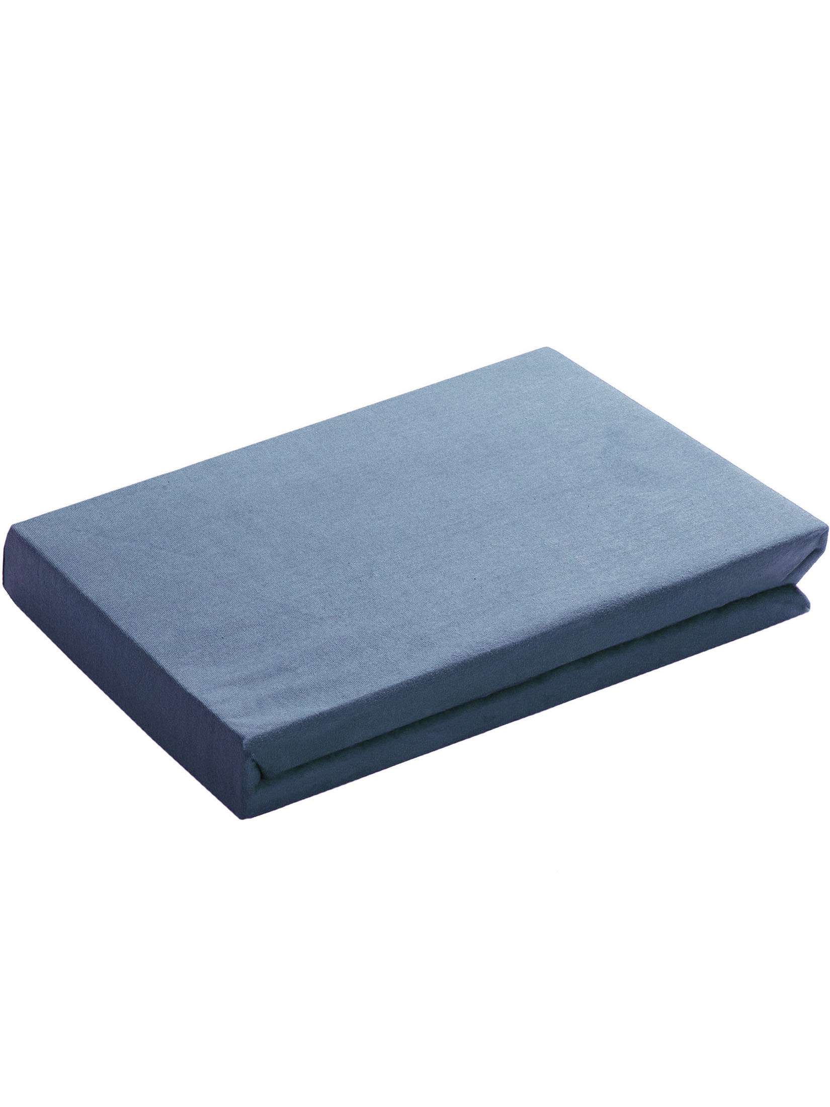 Vicenza Spannbetttuch, Taubenblau