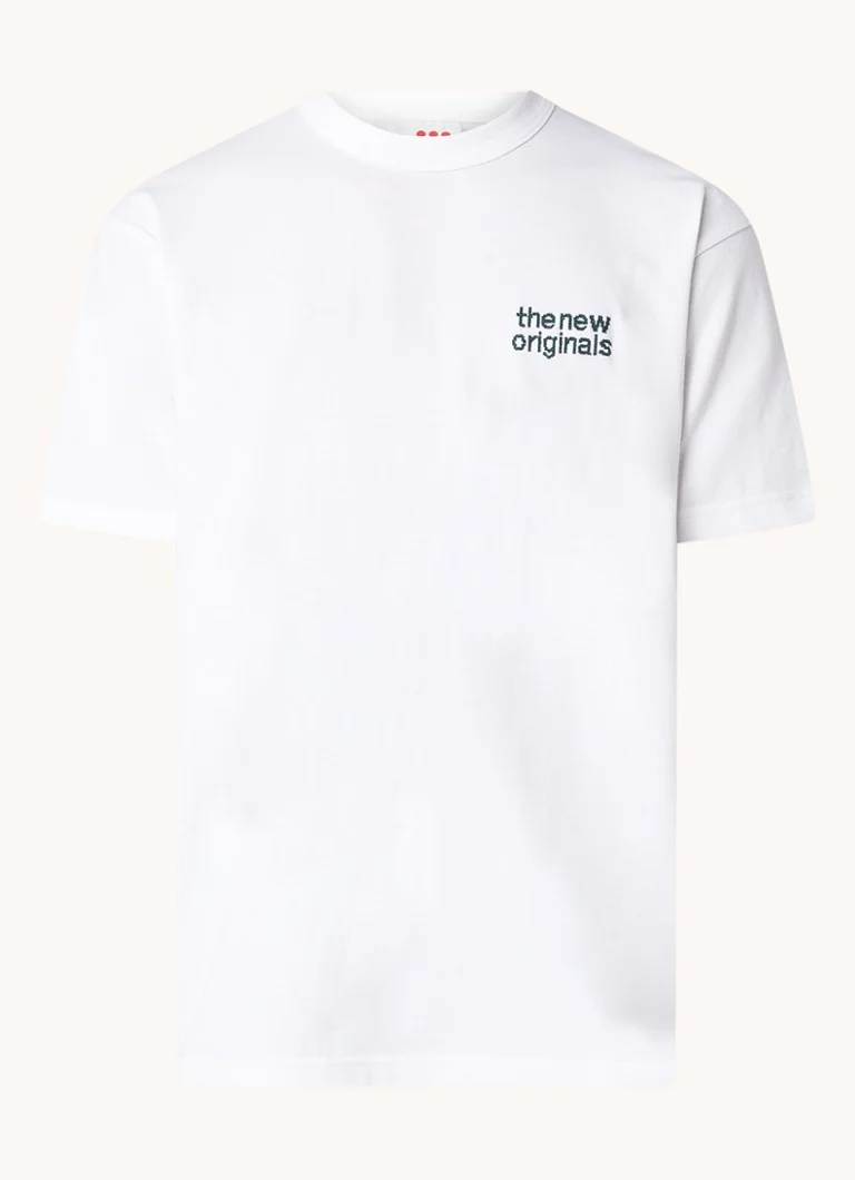 The New Originals Cross T-shirt with logo embroidery and back print