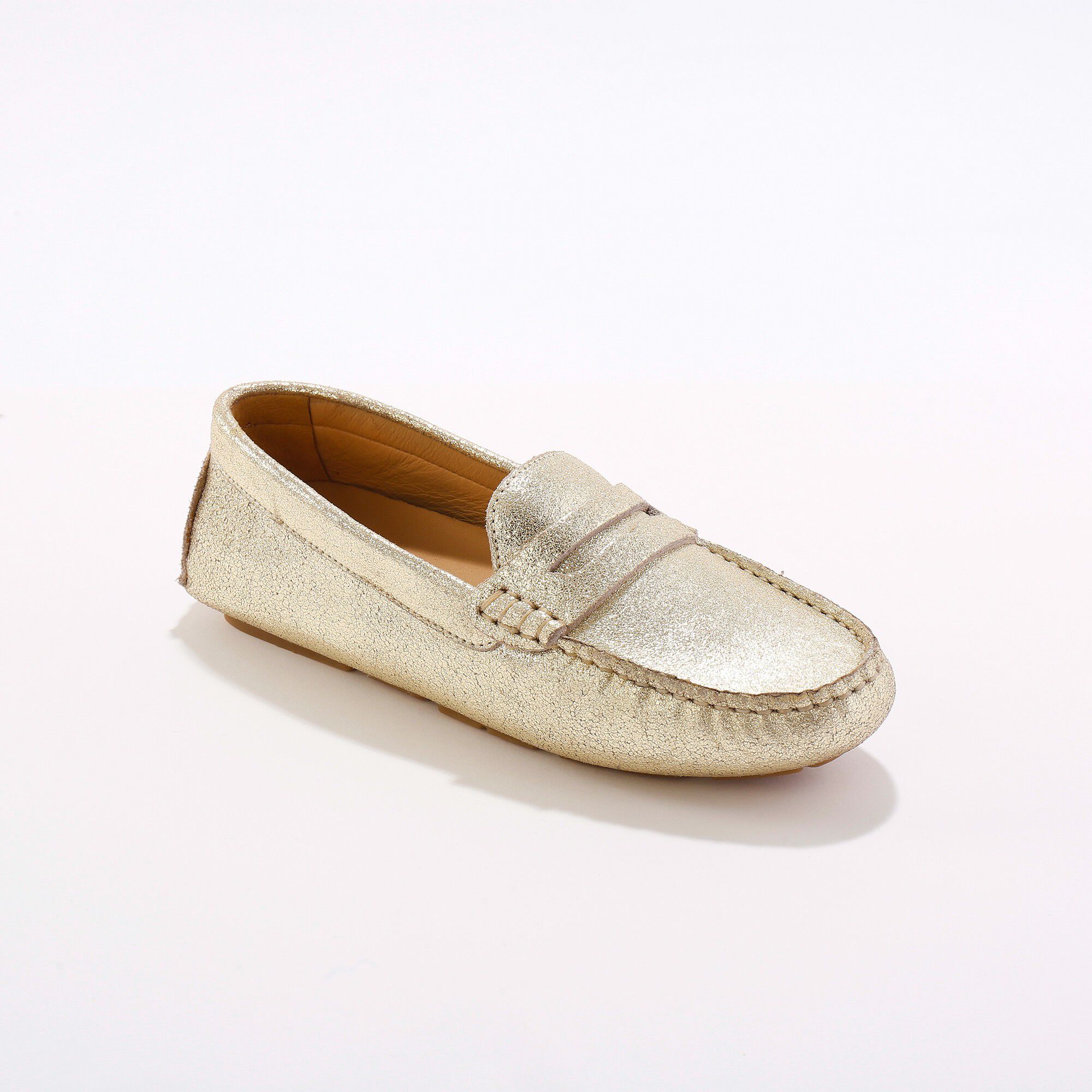 Mocassins en cuir lisse