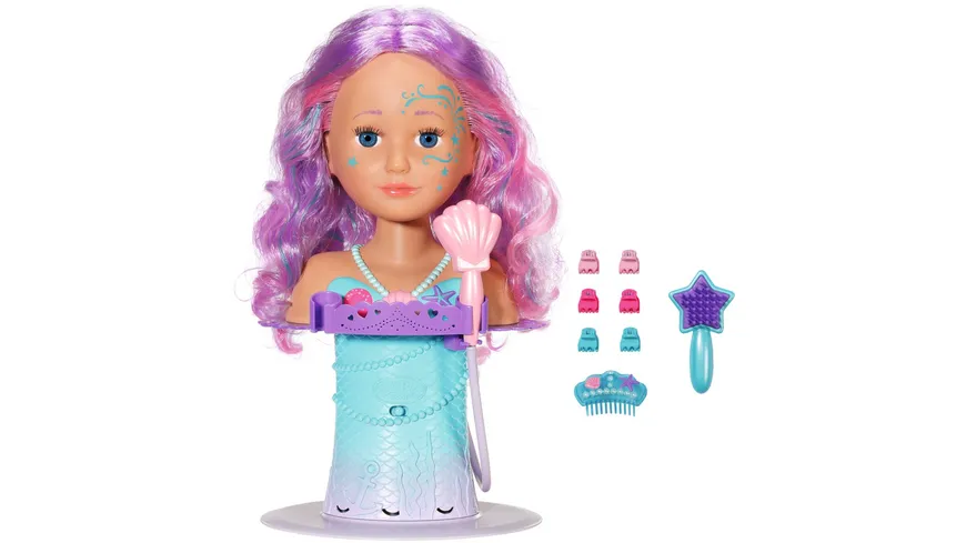 Zapf Creation - BABY born Sister Styling Head Meerjungfrau
