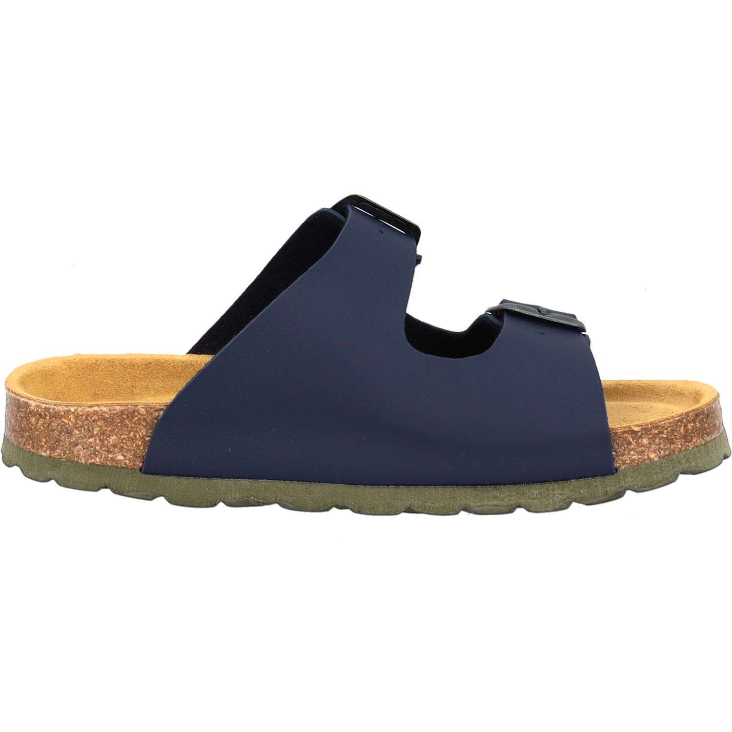 Palado Kids Korfu B Basic, Pantoletten, Kinder, Dunkelblau/Khaki