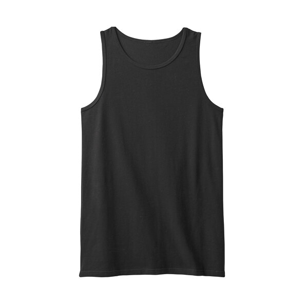 Tanktops, weiß/schwarz/grau, 3er Set