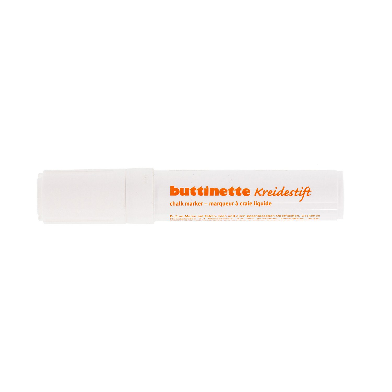 buttinette Kreidestift, weiß, Stärke 2–8 mm