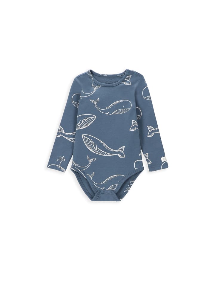 Coccodrillo Body mit langen Ärmeln in blau günstig kaufen