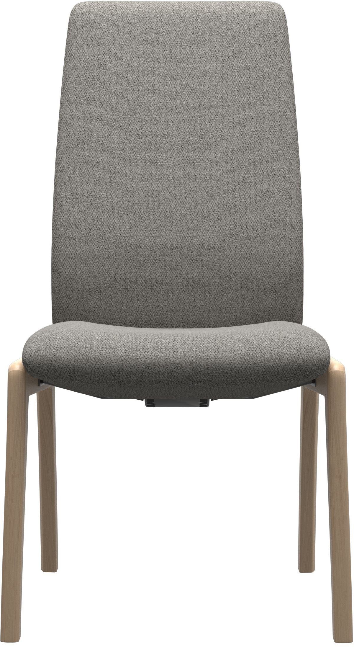 Stressless® Polsterstuhl Laurel, High Back, Größe L, mit abgerundeten Beinen in Schwarz