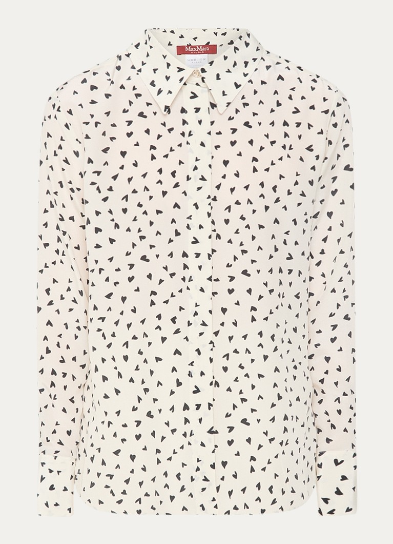 Camicetta in seta stampata MaxMara