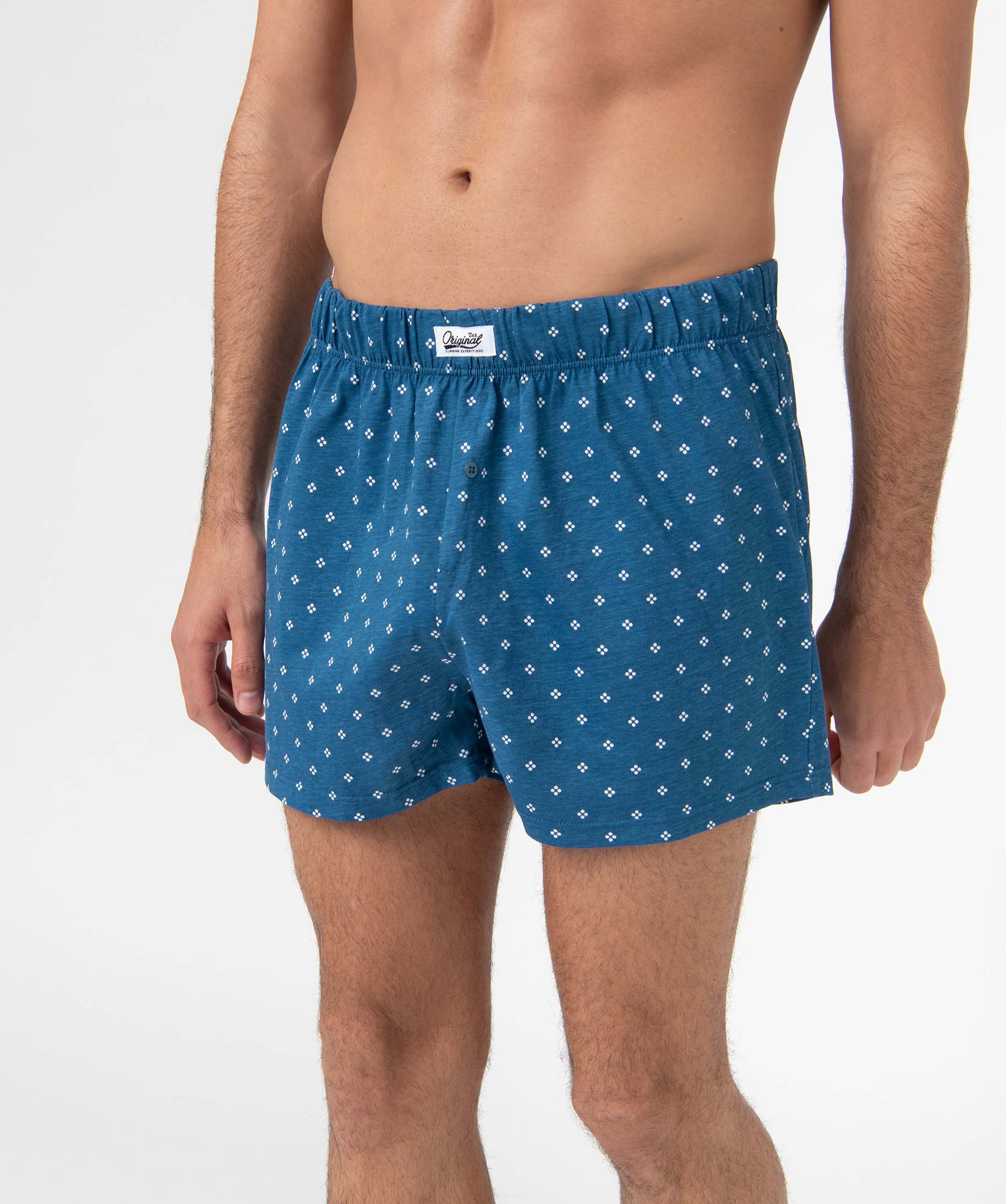 Caleon homme en coton biologique (lot de 2) imprime | GEMO