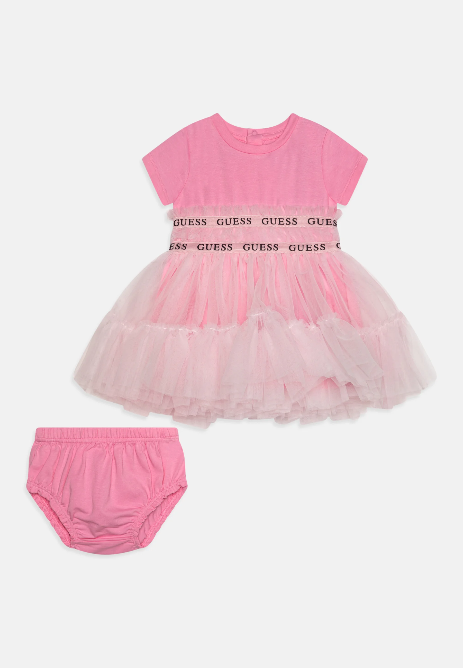 Conjunto de vestido infantil Guess - Vestido de jersey
