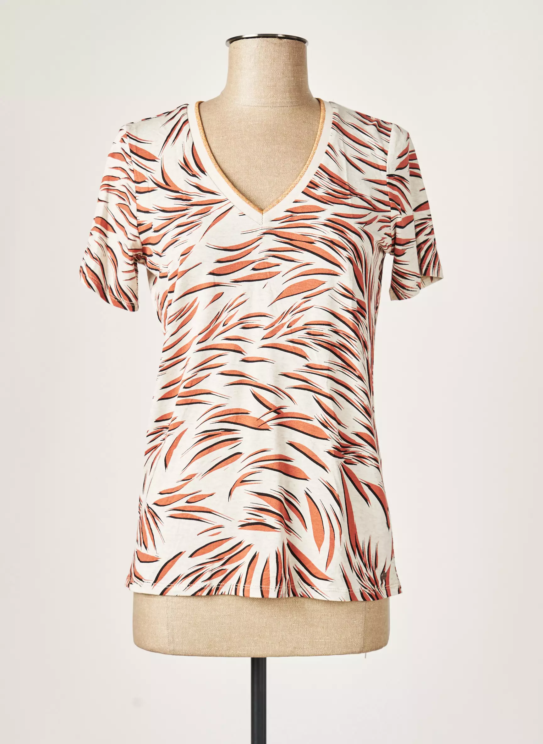Garcia Tshirts Femme couleur marron