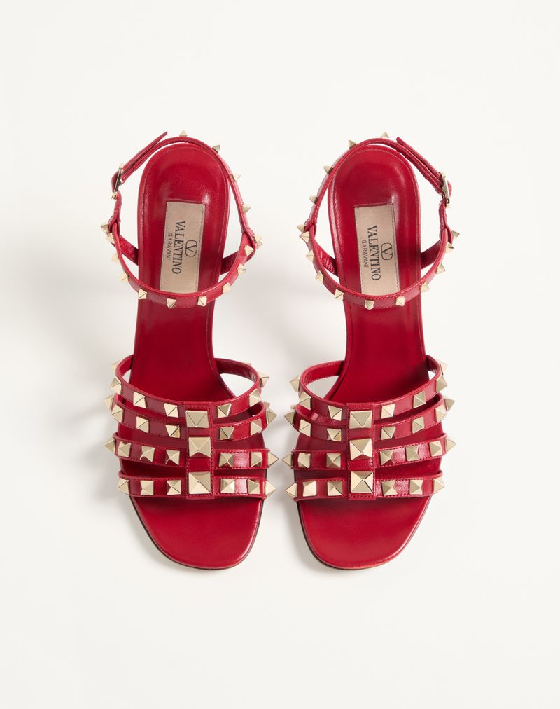 Rockstud Kidskin Sandal 100mm