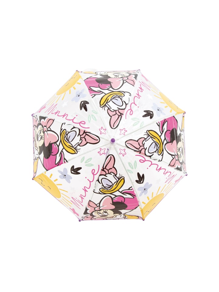 Disney Minnie Mouse Regenschirm Disney Minnie Mouse & Daizy (D): 68 cm in Lila günstig kaufen 68