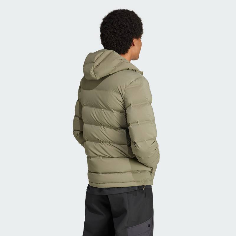adidas Helionic Stretch Hooded Daunenjacke Funktionsjacke Herren