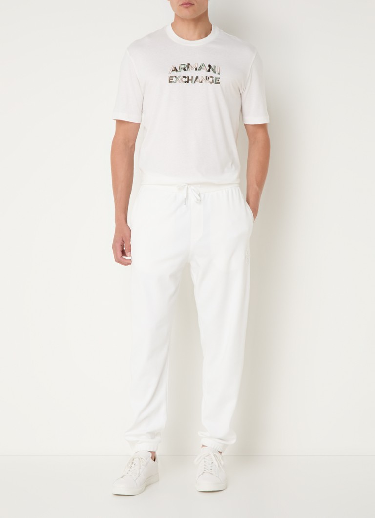 Armani Exchange T-krekls ar izšuvumu no logotipa