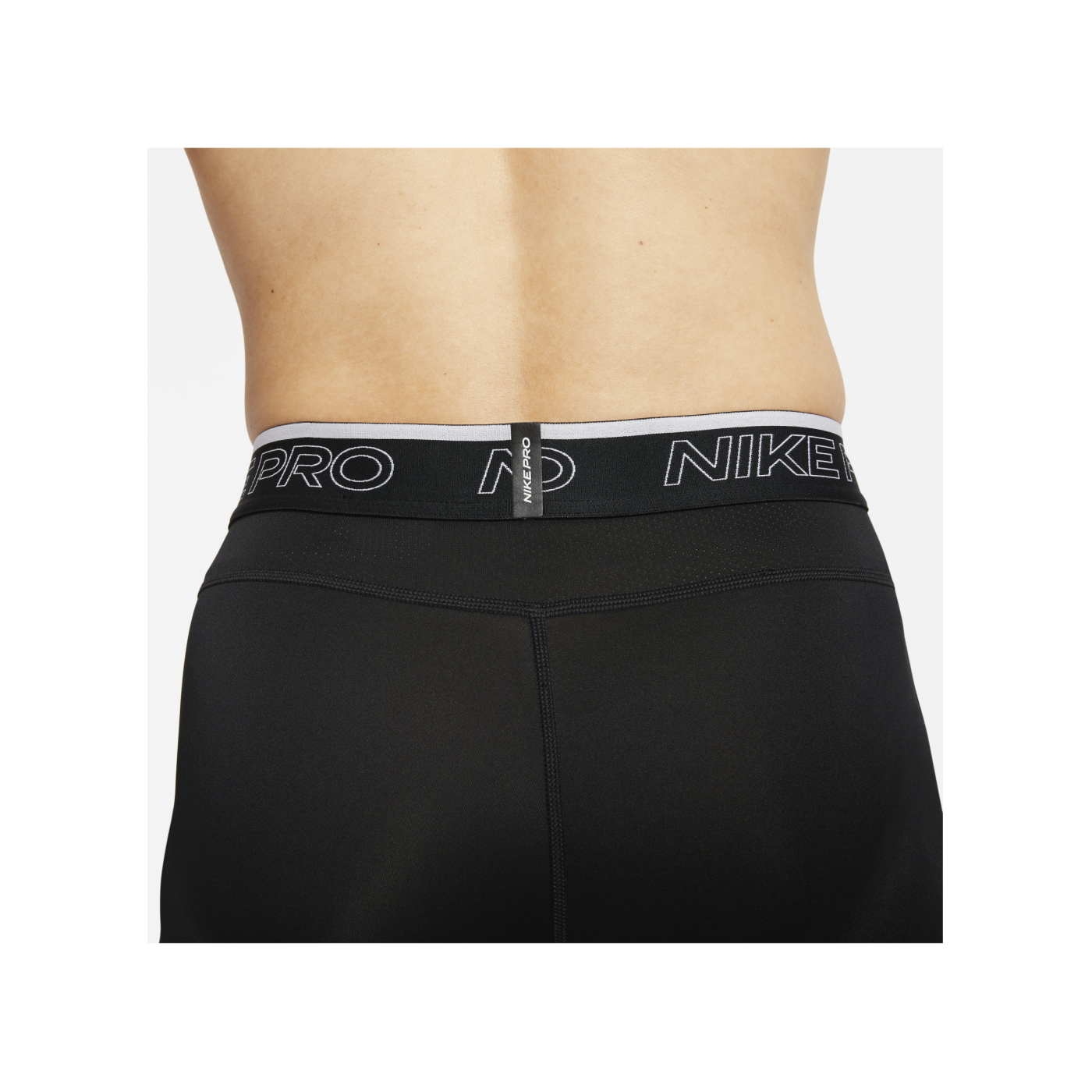 Nike Pro Short Schwarz Weiss F010