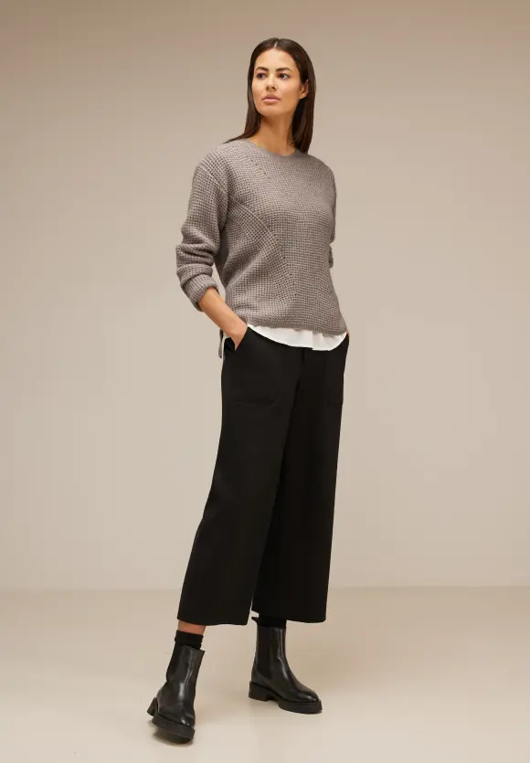 Street One Pullover mit Strickmustermix