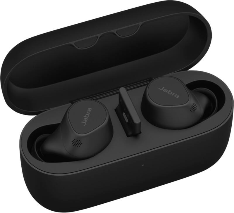 Jabra Evolve2 Kopfhörer In-Ear Bluetooth Geräuschunterdrückung mit Mikrofon Stereo Schwarz
