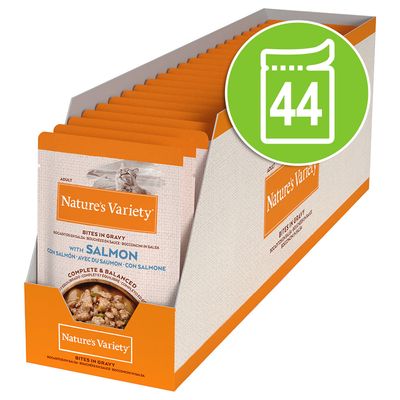 Megapack Nature's Variety Bites in Soße 44 x 85 g