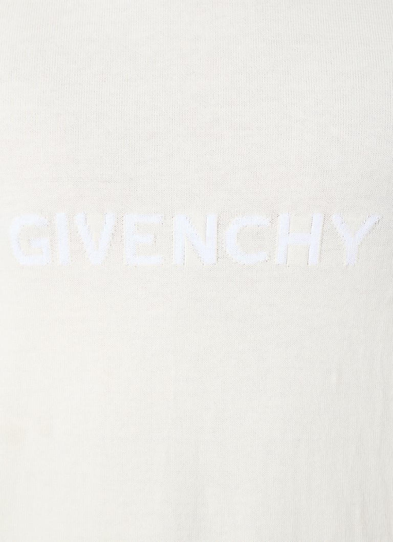 Givenchy Fine-knit pullover with knitted-in logo