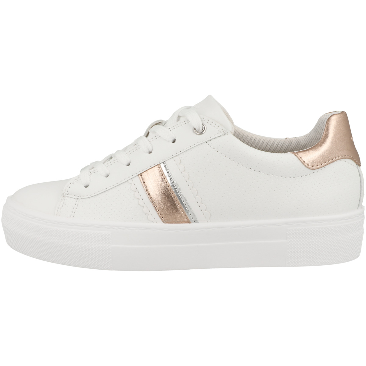 Geox D Claudin A Sneaker Low weiss